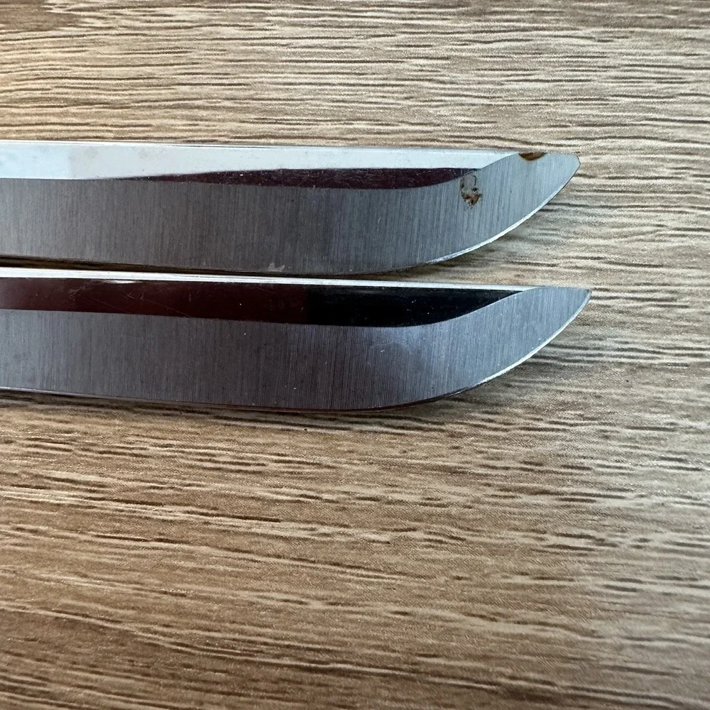 Vintage Carvel Hall 440 Stainless Steel Knife Set of 2‎ Vintage USA Made Cutlery